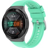 Strap-it® Huawei Watch GT 2e siliconen bandje (aqua)
