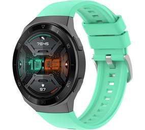 Strap-it® Huawei Watch GT 2e siliconen bandje (aqua)