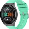Strap-it® Strap-it Huawei Watch GT 2e siliconen bandje (aqua) Strap-it® Strap-it Huawei Watch GT 2e siliconen bandje (aqua)