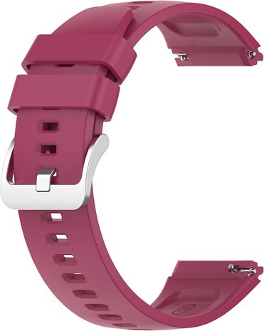 Strap-it® Strap-it Huawei Watch GT 2e siliconen bandje (bordeaux)