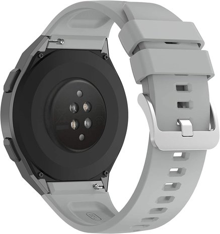 Strap-it® Strap-it Huawei Watch GT 2e siliconen bandje (grijs)
