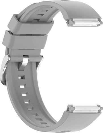 Strap-it® Strap-it Huawei Watch GT 2e siliconen bandje (grijs)