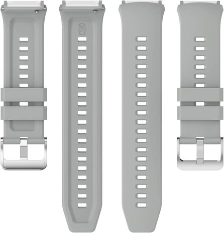 Strap-it® Strap-it Huawei Watch GT 2e siliconen bandje (grijs)