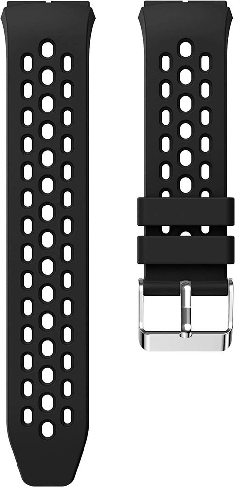 Strap-it® Strap-it Huawei Watch GT 2e silicone air band (zwart)