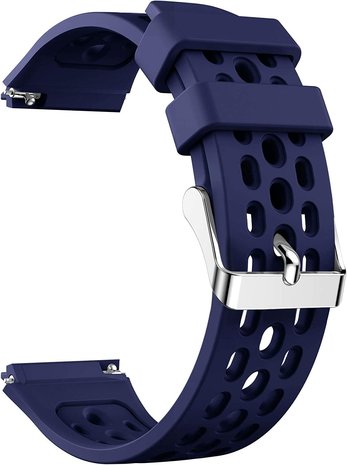 Strap-it® Strap-it Huawei Watch GT 2e silicone air band (donkerblauw)