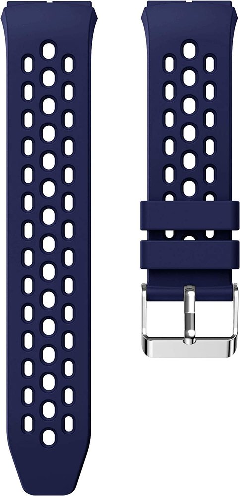 Strap-it® Strap-it Huawei Watch GT 2e silicone air band (donkerblauw)