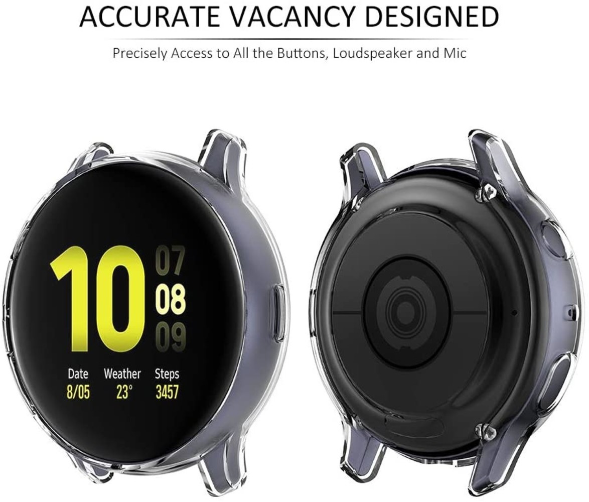 Strap-it® Strap-it Samsung Galaxy Watch Active 2 (44mm) TPU Bumper beschermhoes