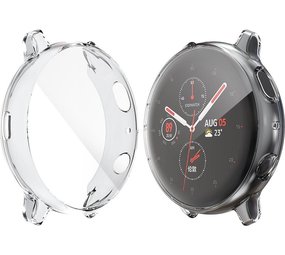 Samsung Galaxy Watch Active 2 44mm TPU Bumper case transparant Smartwatchbanden