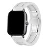 Strap-it® Strap-it Amazfit GTS 3 keramiek stalen band (wit/zilver) Strap-it® Strap-it Amazfit GTS 3 keramiek stalen band (wit/zilver)