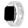 Strap-it® Strap-it Xiaomi Amazfit GTS 2 keramiek stalen band (wit/zilver) Strap-it® Strap-it Xiaomi Amazfit GTS 2 keramiek stalen band (wit/zilver)