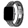 Strap-it® Strap-it Xiaomi Amazfit GTS keramiek stalen band (zwart/zilver) Strap-it® Strap-it Xiaomi Amazfit GTS keramiek stalen band (zwart/zilver)