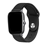 Strap-it® Strap-it Amazfit Bip leren hybrid bandje (zwart) Strap-it® Strap-it Amazfit Bip leren hybrid bandje (zwart)