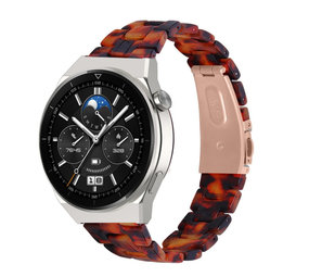 Strap-it® Huawei Watch GT 2 3 Pro 46mm resin band (lava) Strap-it® Huawei Watch GT 2 3 Pro 46mm resin band (lava)