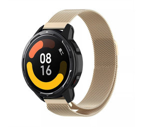Strap-it® Xiaomi Watch S1 Milanese band (champagne)