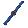 Strap-it® Strap-it Samsung Galaxy Watch 4 - 40mm magnetisch siliconen bandje (blauw) Strap-it® Strap-it Samsung Galaxy Watch 4 - 40mm magnetisch siliconen bandje (blauw)