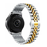 Strap-it® Strap-it Amazfit GTS 2 Jubilee stalen band (zilver/goud) Strap-it® Strap-it Amazfit GTS 2 Jubilee stalen band (zilver/goud)