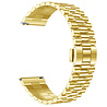 Strap-it® Strap-it Amazfit GTS 3 Presidential stalen band (goud) Strap-it® Strap-it Amazfit GTS 3 Presidential stalen band (goud)