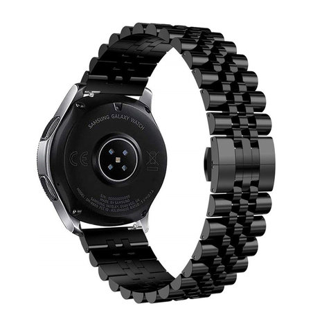 Huawei Watch GT 2 Pro Jubilee stalen band zwart Smartwatchbanden