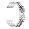 Strap-it® Strap-it Amazfit GTR 2 Jubilee stalen band (zilver) Strap-it® Strap-it Amazfit GTR 2 Jubilee stalen band (zilver)
