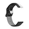 Strap-it® Strap-it Samsung Gear Sport triple sport band (zwart-wit-grijs) Strap-it® Strap-it Samsung Gear Sport triple sport band (zwart-wit-grijs)