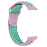Strap-it® Strap-it Amazfit GTR 2 sport band (roze/aqua) Strap-it® Strap-it Amazfit GTR 2 sport band (roze/aqua)