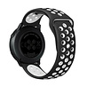 Strap-it® Strap-it Amazfit GTR 2 sport band (zwart/wit) Strap-it® Strap-it Amazfit GTR 2 sport band (zwart/wit)