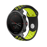 Strap-it® Polar Grit X Pro sport band (zwart/geel)