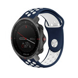 Strap-it® Polar Grit X Pro sport band (blauw/wit) Strap-it® Polar Grit X Pro sport band (blauw/wit)