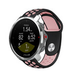 Strap-it® Polar Grit X sport band (zwart/roze)