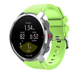 Strap-it® Polar Grit X twill siliconen band (lichtgroen)