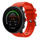 Strap-it® Strap-it Polar Vantage M twill siliconen band (rood)