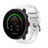Strap-it® Polar Vantage M twill siliconen band (wit)