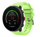 Strap-it® Strap-it Polar Vantage M twill siliconen band (lichtgroen)