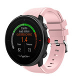 Strap-it® Polar Vantage M twill siliconen band (roze)