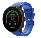 Strap-it® Strap-it Polar Vantage M twill siliconen band (blauw)