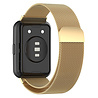 Strap-it® Strap-it Huawei Watch Fit 2 Milanese band (goud) Strap-it® Strap-it Huawei Watch Fit 2 Milanese band (goud)