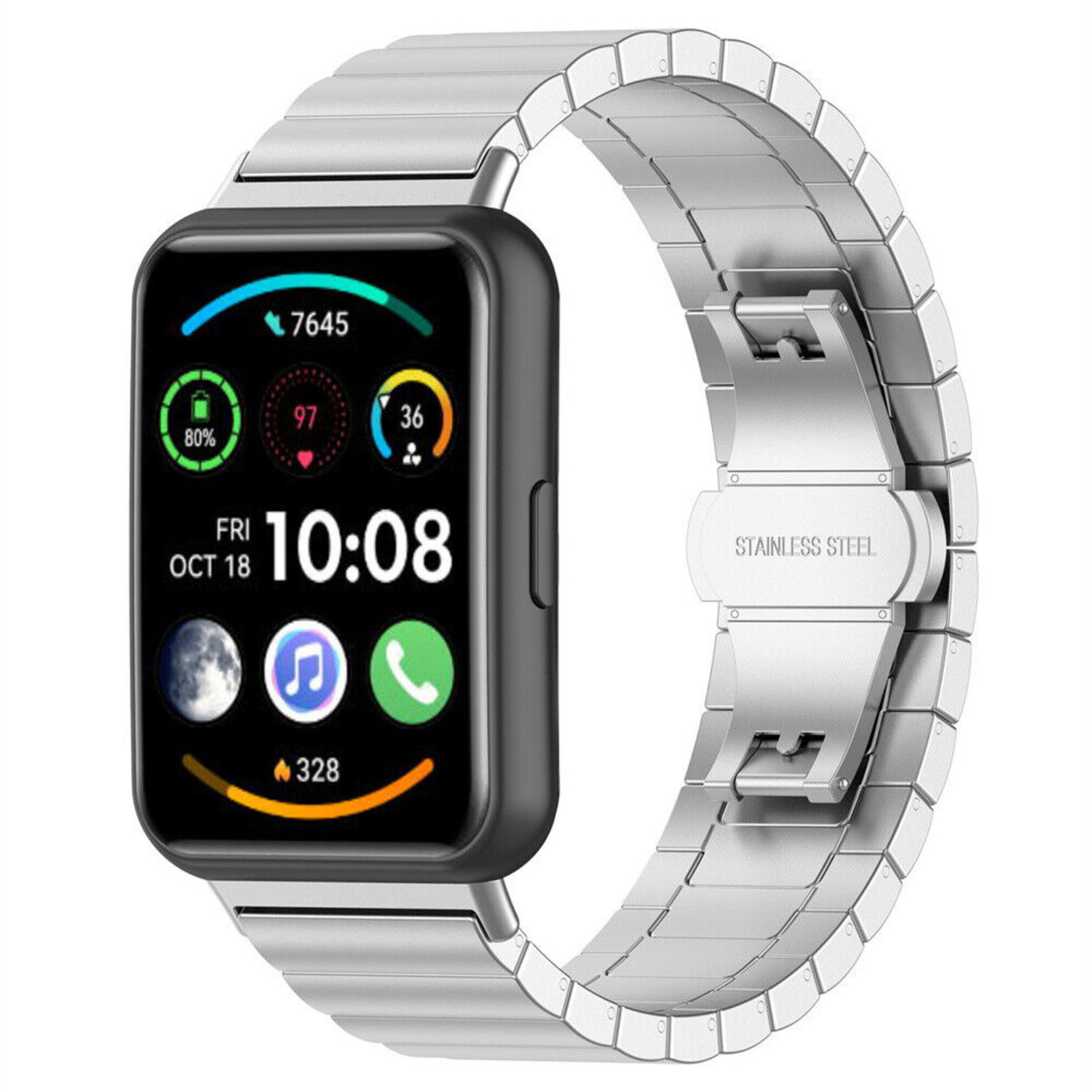 Huawei watch fit metal strap hotsell
