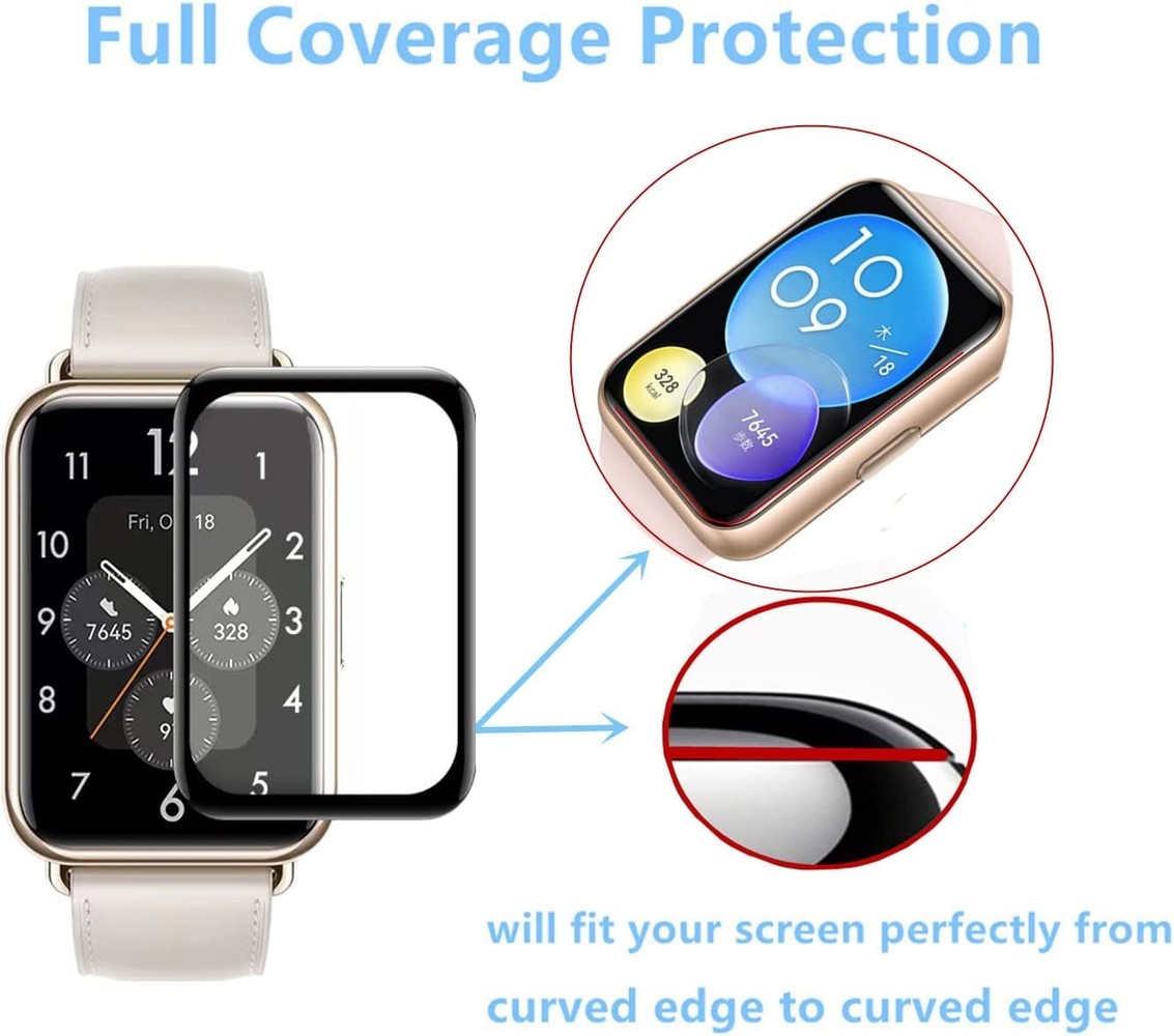 Strap-it® Strap-it Huawei Watch Fit 2 screenprotector