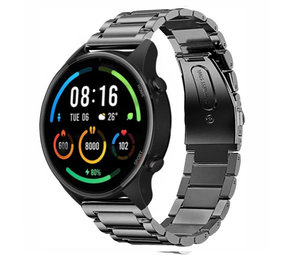 Strap-it® Xiaomi Mi Watch titanium bandje (grafiet)