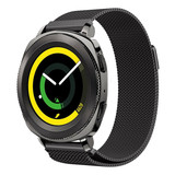 Strap-it® Samsung Gear Sport Milanese band (zwart)