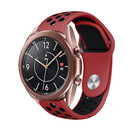Strap-it® Strap-it Samsung Galaxy Watch 3 41mm sport band (rood/zwart)