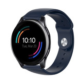 Strap-it® OnePlus Watch sport band (donkerblauw)