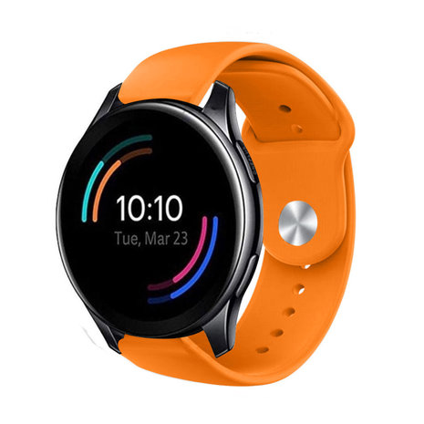 Strap-it® Strap-it OnePlus Watch sport band (oranje)