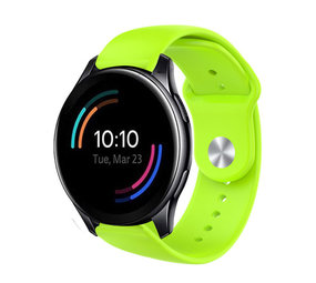 Strap-it® OnePlus Watch sport band (lichtgroen)
