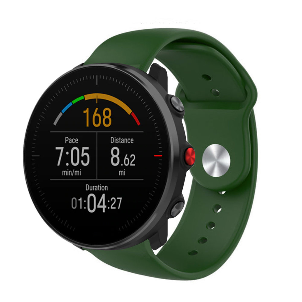 Strap-it® Strap-it Polar Vantage M sport band (legergroen)