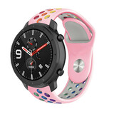 Strap-it® Xiaomi Amazfit GTR sport band (kleurrijk roze)