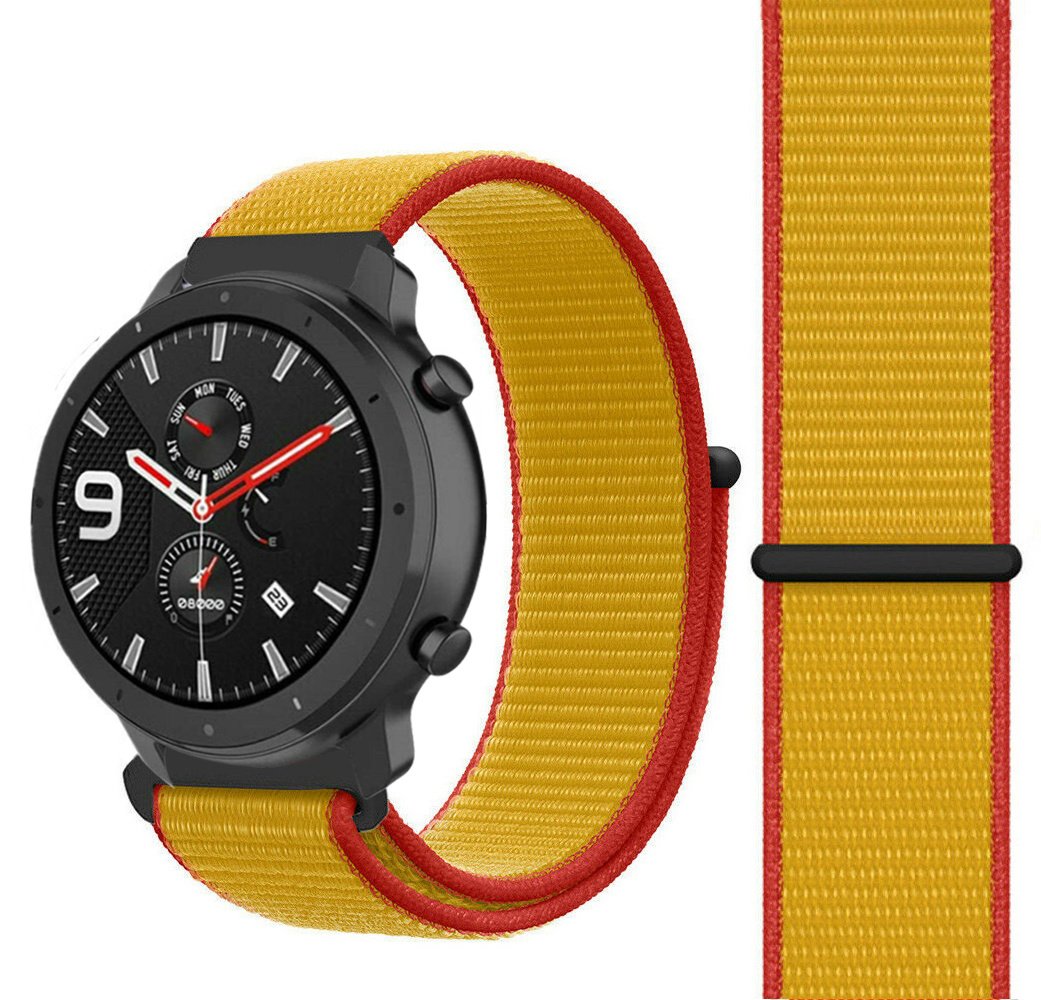 Strap-it Xiaomi Amazfit GTR nylon band (Duitsland)