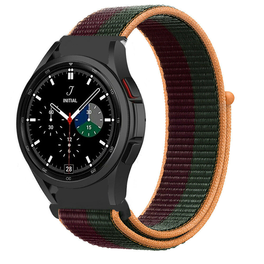 Strap-it® Strap-it Samsung Galaxy Watch 4 Classic 42mm nylon band (dark cherry)