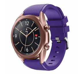 Strap-it® Samsung Galaxy Watch 3 41mm silicone band (paars)