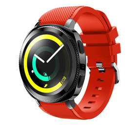 Strap-it® Samsung Gear Sport silicone band (rood)